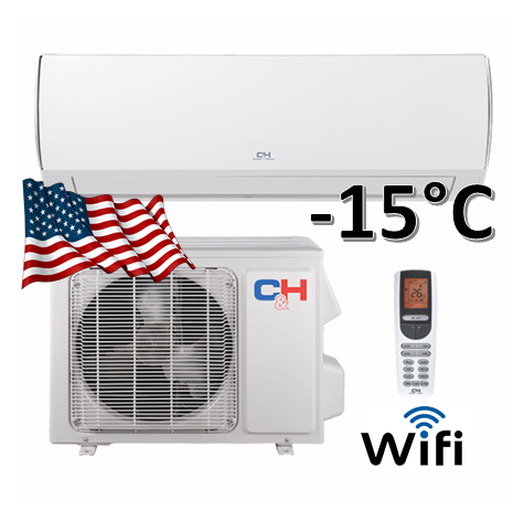 Oro kondicionierius/šilumos siurblys (oras-oras) VERITAS inverter CH-S09FTXQ-NG (-15°C)