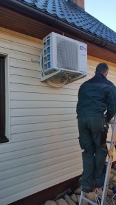 Sodybos/ vasarnamio šildymas