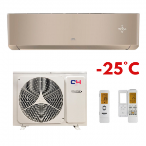 Oro kondicionierius/šilumos siurblys Cooper&Hunter SUPREME CONTINENTAL Inverter CH-S24FTXAL-GD (-25°C) Oro kondicionierius/šilumos siurblys Cooper&Hunter SUPREME CONTINENTAL Inverter CH-S24FTXAL-GD (-25°C)