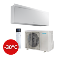 Šilumos siurblys oras-oras Daikin Emura iki 7,1 kW, baltas (-30°C)