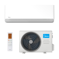 Oro kondicionierius/šilumos siurblys oras-oras Midea BREEZELESS E, 5,3 kW