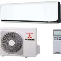 Oro kondicionierius /Šilumos siurblys oras-oras Mitsubishi Heavy Industries Premium SRK-ZS-W, balta-juoda, 5,0 / 5,8 kW