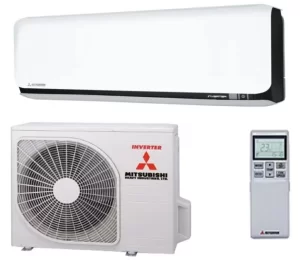 Oro kondicionierius /Šilumos siurblys oras-oras Mitsubishi Heavy Industries Premium SRK-ZS-W, balta-juoda, 2,5 / 3,2 kW